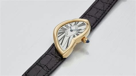 cartier warped watch